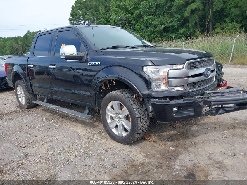 2020 FORD F-150 PLATINUM - 1FTEW1E40LFC71017