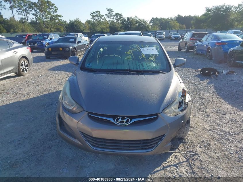 2014 Hyundai Elantra Se VIN: 5NPDH4AE6EH494242 Lot: 40185933