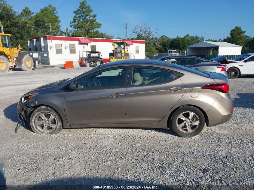 2014 Hyundai Elantra Se VIN: 5NPDH4AE6EH494242 Lot: 40185933