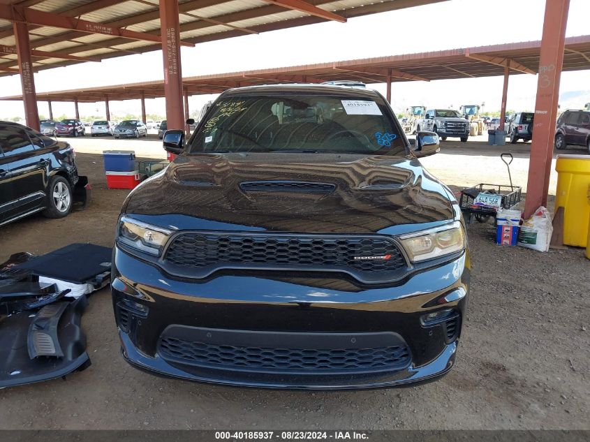 2022 Dodge Durango R/T Rwd VIN: 1C4SDHCT4NC156081 Lot: 40185937