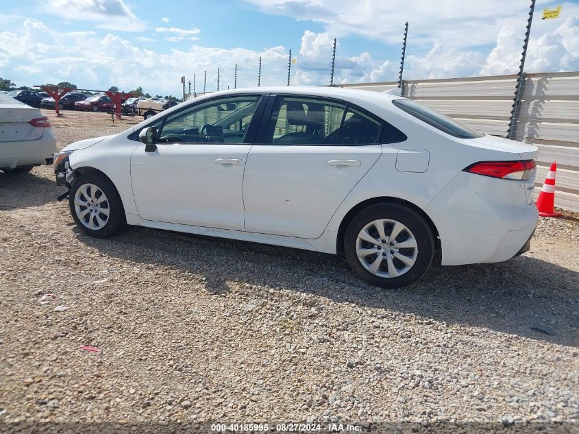 2023 Toyota Corolla Le VIN: JTDB4MEE4P3001136 Lot: 40185995