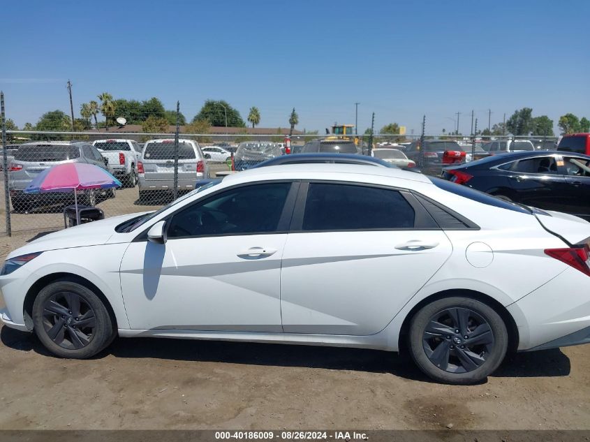 2021 Hyundai Elantra Sel VIN: 5NPLS4AG7MH006204 Lot: 40186009