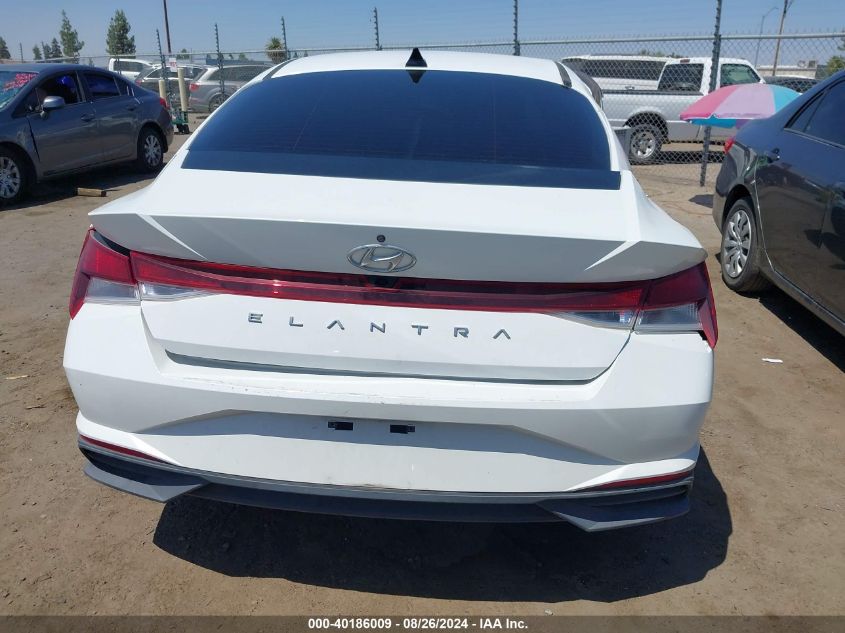 2021 Hyundai Elantra Sel VIN: 5NPLS4AG7MH006204 Lot: 40186009