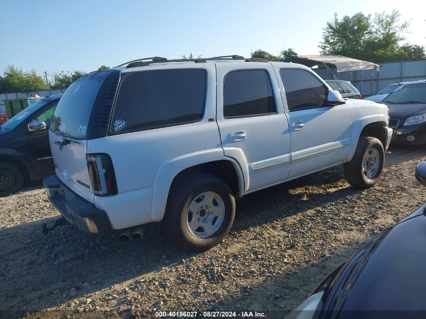 2005 Chevrolet Tahoe Lt VIN: 1GNEC13T65J105529 Lot: 40186027