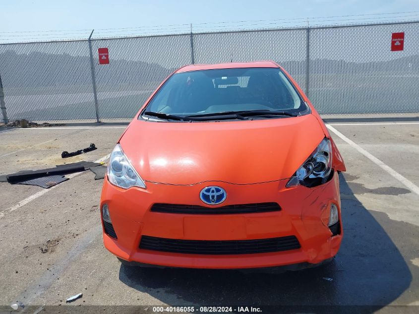 2012 Toyota Prius C Three VIN: JTDKDTB34C1028789 Lot: 40186055