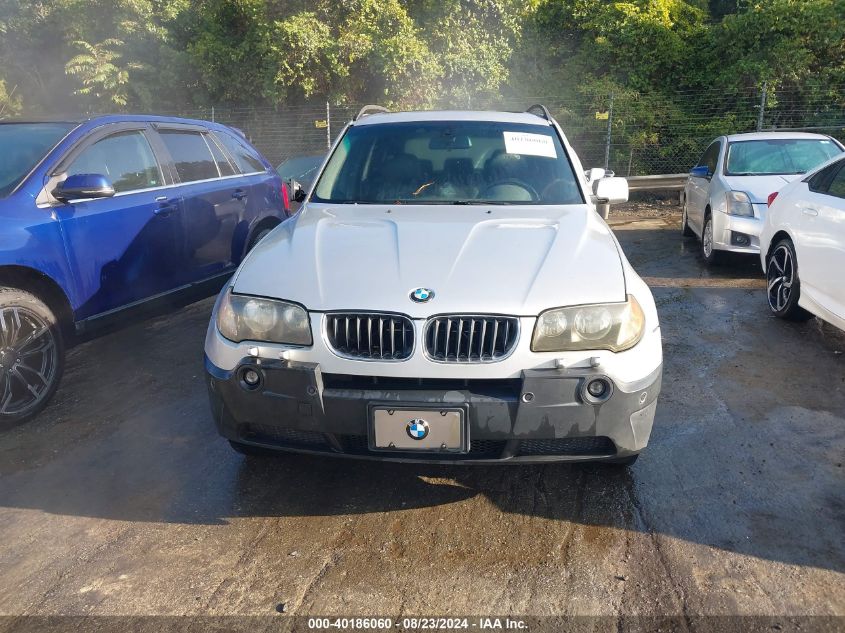 2004 BMW X3 3.0I VIN: WBXPA93414WD01092 Lot: 40186060