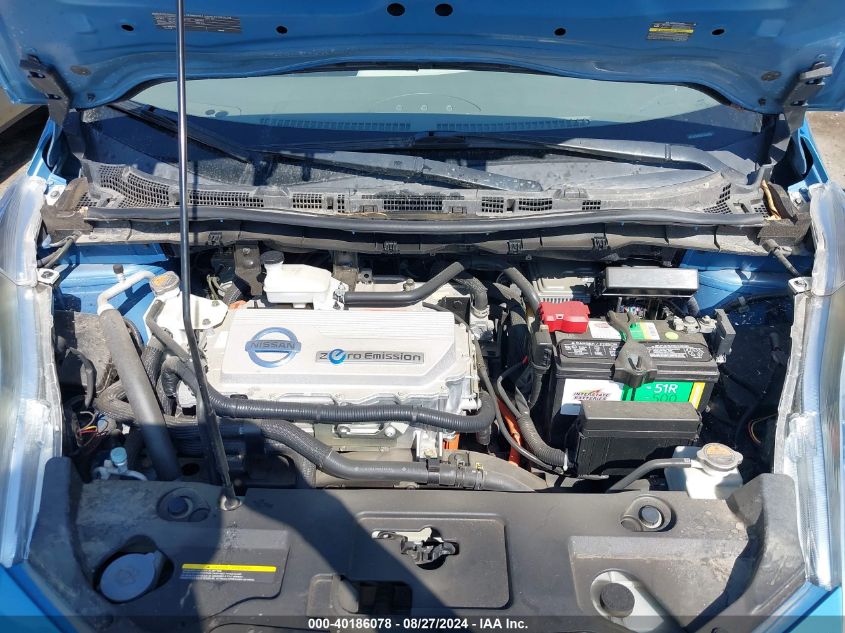 2011 Nissan Leaf Sl VIN: JN1AZ0CP6BT006926 Lot: 40186078