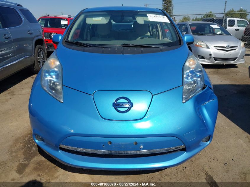 2011 Nissan Leaf Sl VIN: JN1AZ0CP6BT006926 Lot: 40186078