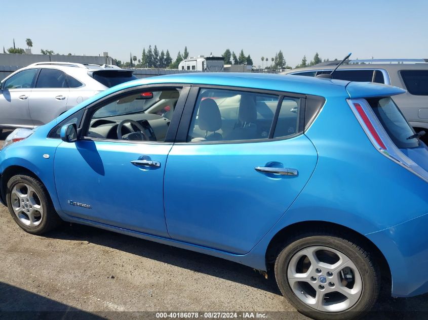 2011 Nissan Leaf Sl VIN: JN1AZ0CP6BT006926 Lot: 40186078