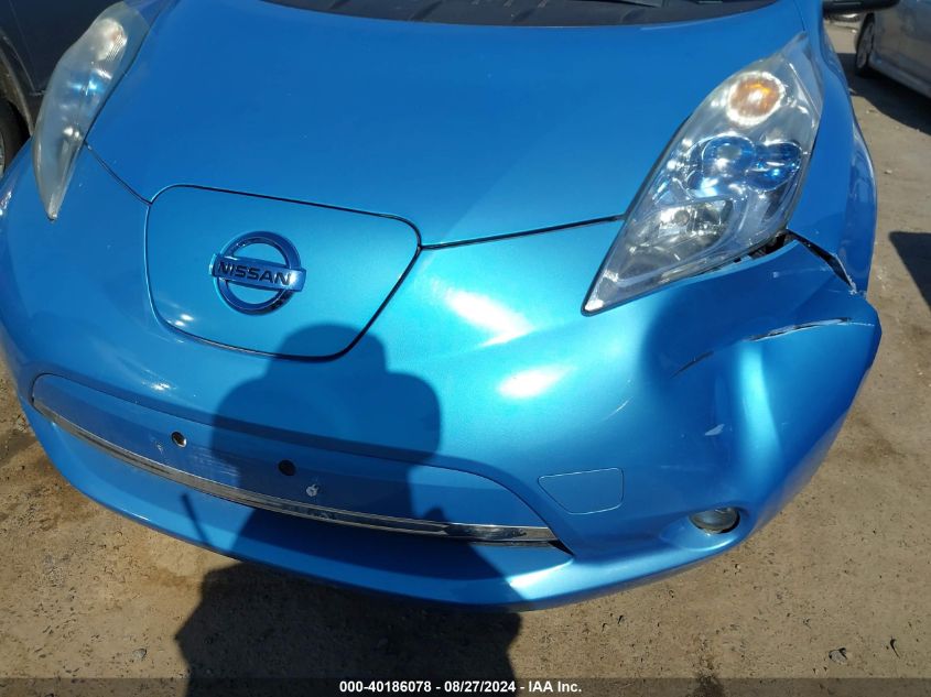 2011 Nissan Leaf Sl VIN: JN1AZ0CP6BT006926 Lot: 40186078