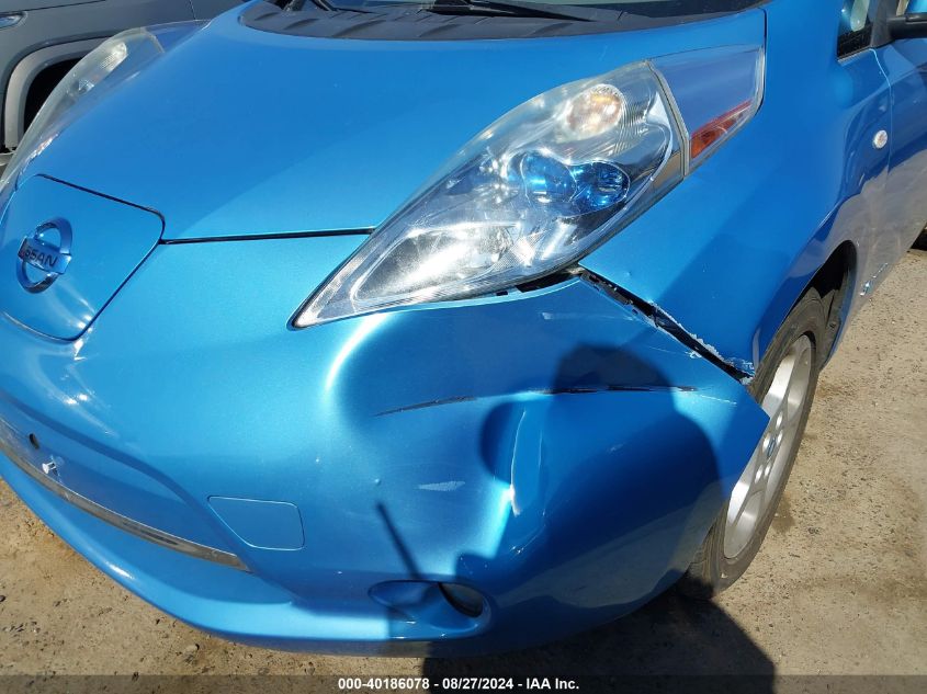 2011 Nissan Leaf Sl VIN: JN1AZ0CP6BT006926 Lot: 40186078