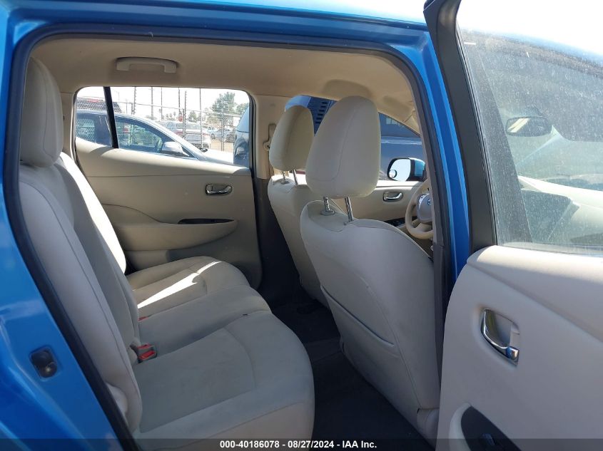2011 Nissan Leaf Sl VIN: JN1AZ0CP6BT006926 Lot: 40186078