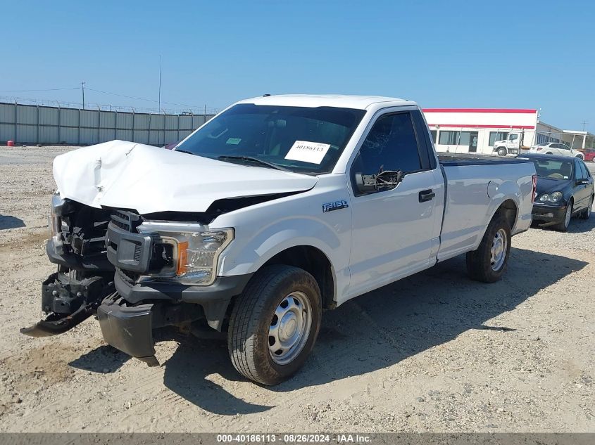 2019 FORD F-150 XL - 1FTMF1CB2KKD16297