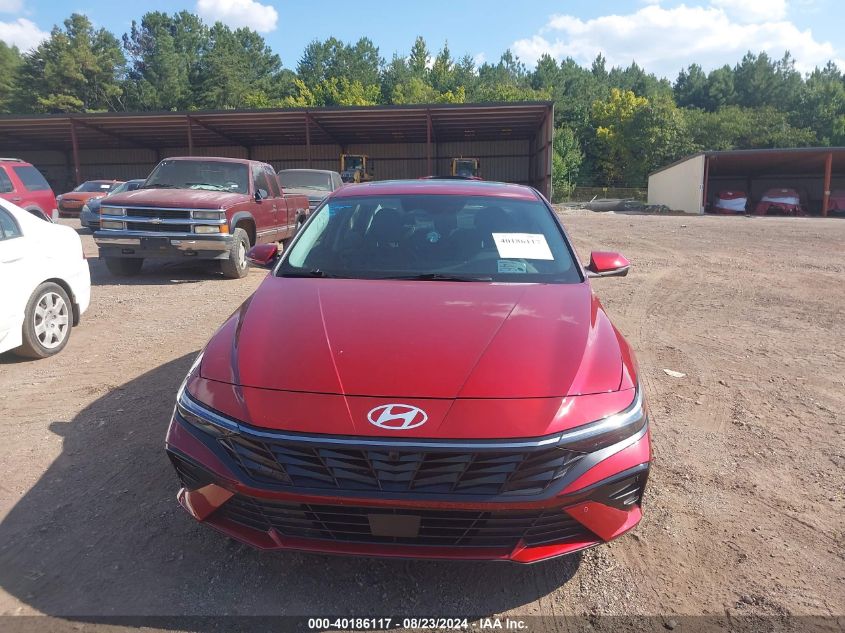 2024 Hyundai Elantra Limited VIN: KMHLP4DG4RU774339 Lot: 40186117