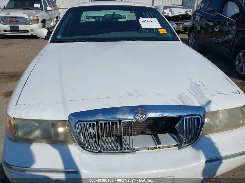 2001 Mercury Grand Marquis Gs VIN: 2MEFM74W41X674109 Lot: 40186139