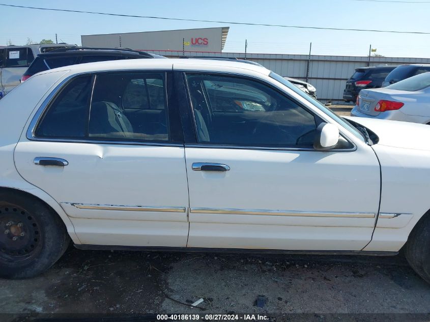 2001 Mercury Grand Marquis Gs VIN: 2MEFM74W41X674109 Lot: 40186139