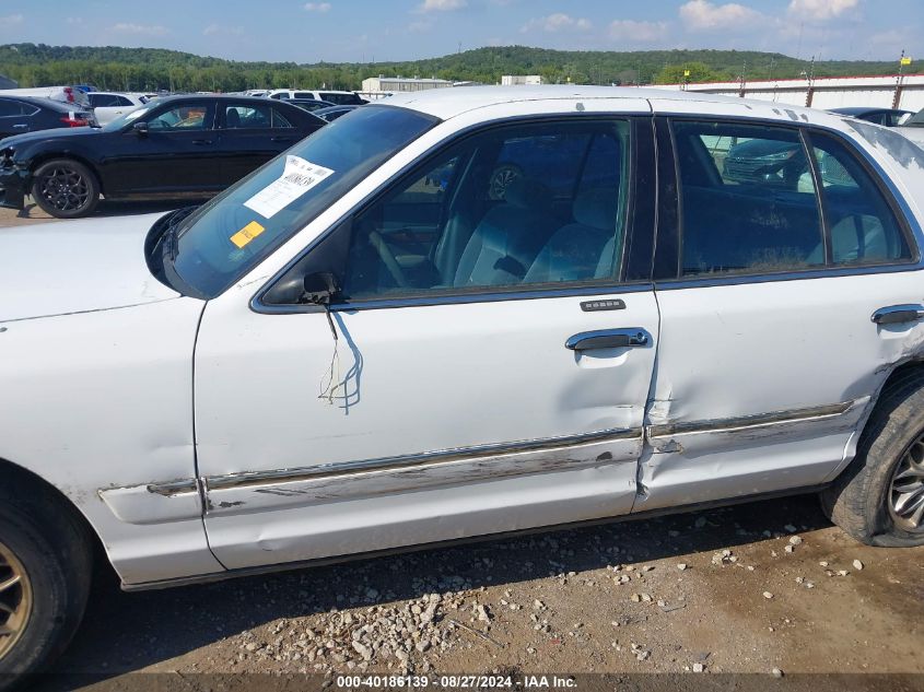 2001 Mercury Grand Marquis Gs VIN: 2MEFM74W41X674109 Lot: 40186139