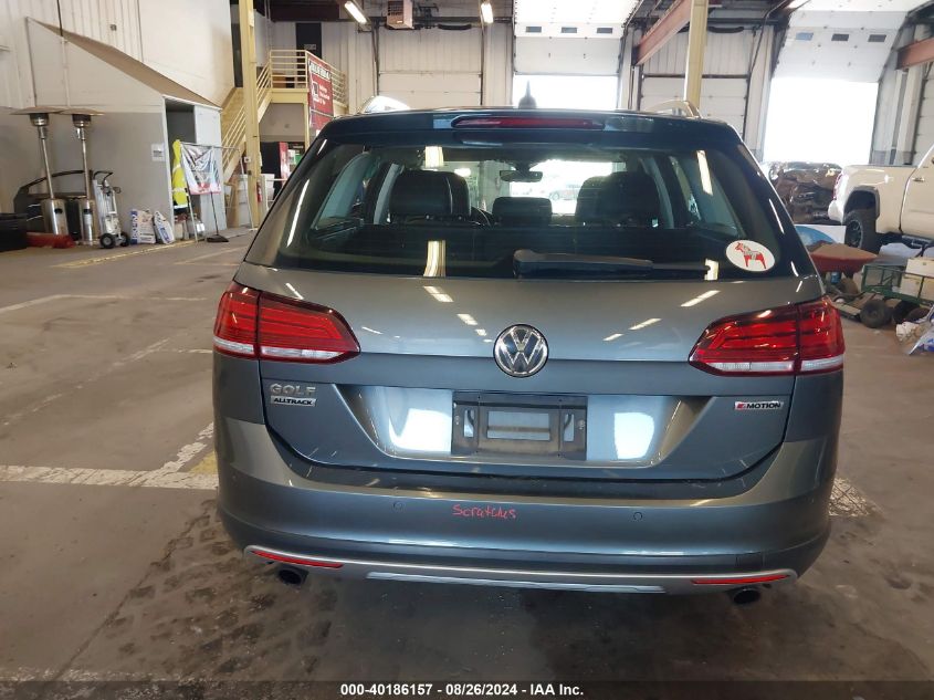 3VWH17AU6KM518735 2019 Volkswagen Golf Alltrack Tsi S/Tsi Se/Tsi Sel