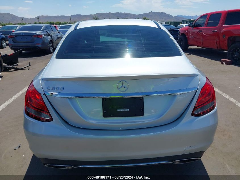 2015 Mercedes-Benz C 300 Luxury/Sport VIN: 55SWF4JB2FU075131 Lot: 40186171