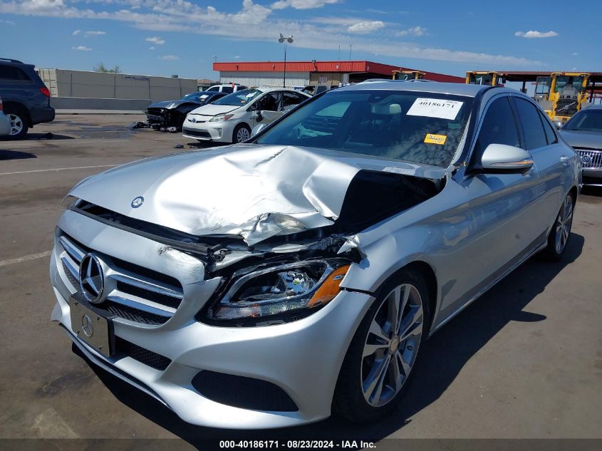 2015 Mercedes-Benz C 300 Luxury/Sport VIN: 55SWF4JB2FU075131 Lot: 40186171