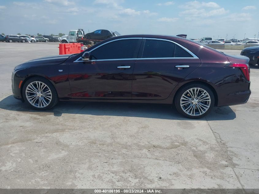 2021 Cadillac Ct4 Premium Luxury VIN: 1G6DB5RK8M0145969 Lot: 40186195