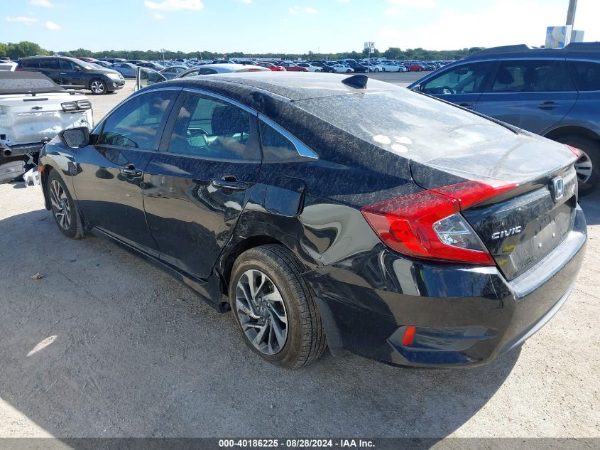 2017 Honda Civic Ex VIN: 19XFC2F73HE071066 Lot: 40186225