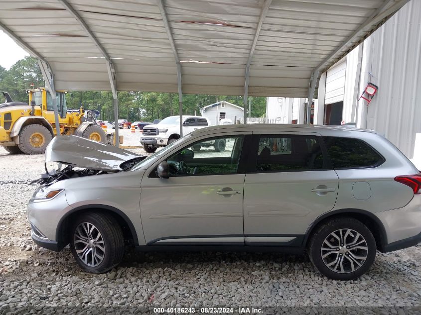 2018 Mitsubishi Outlander Es VIN: JA4AD2A39JZ054188 Lot: 40186243