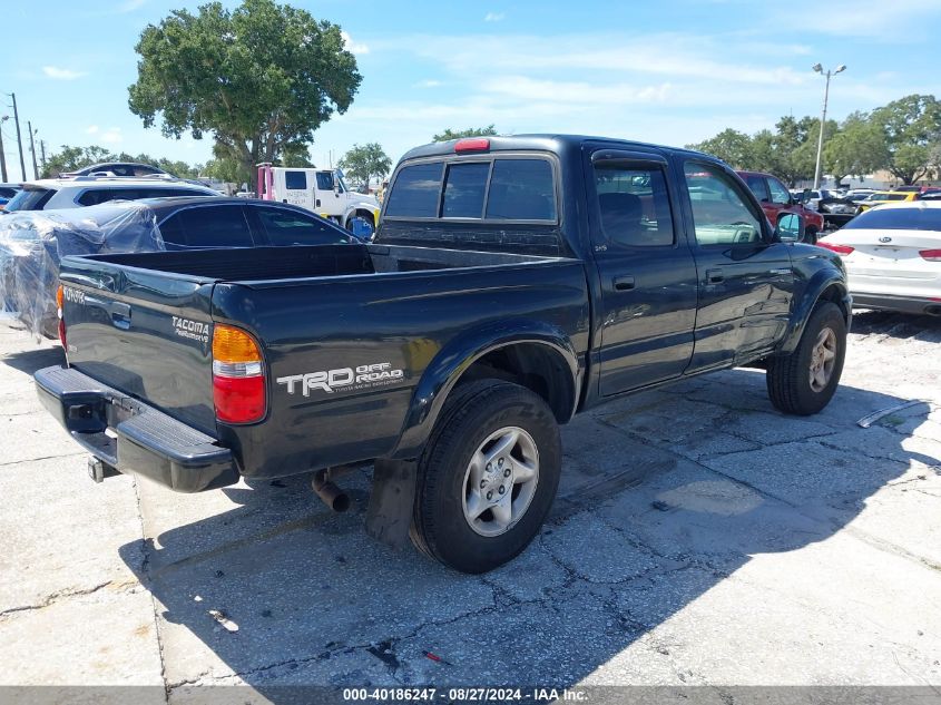 5TEGN92N647321334 2004 Toyota Tacoma Double Cab Prerunner