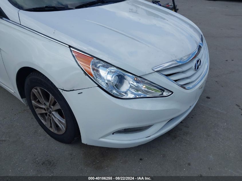 2013 Hyundai Sonata Gls VIN: 5NPEB4AC2DH725852 Lot: 40186255