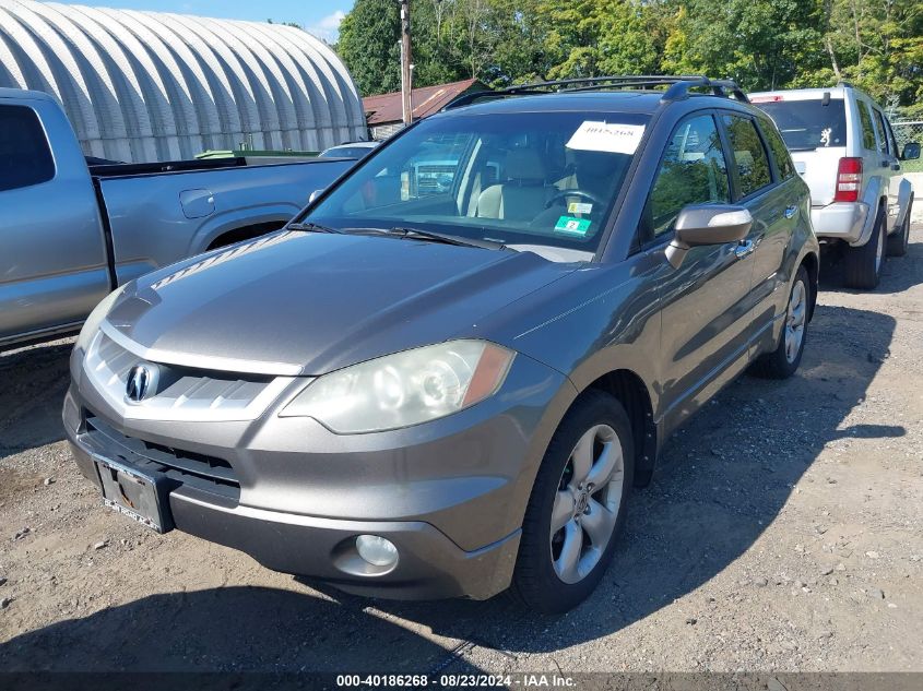 2008 Acura Rdx VIN: 5J8TB182X8A012165 Lot: 40186268