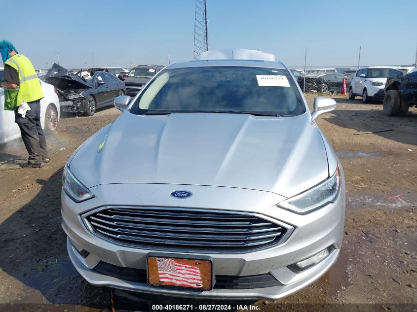 2017 Ford Fusion Se VIN: 3FA6P0HD3HR245373 Lot: 40186271