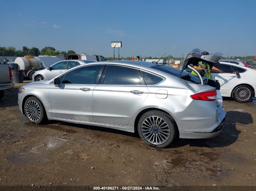 2017 Ford Fusion Se VIN: 3FA6P0HD3HR245373 Lot: 40186271