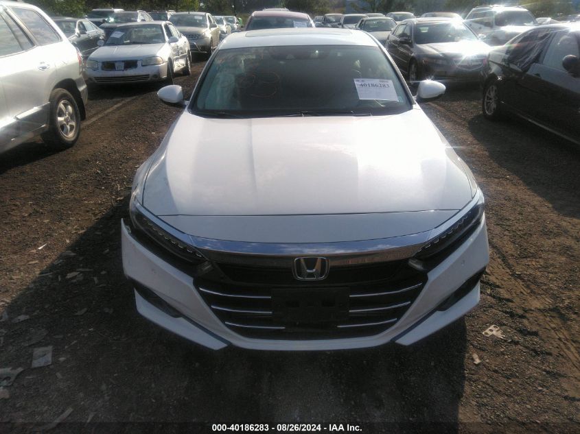 2021 Honda Accord Touring VIN: 1HGCV2F99MA007143 Lot: 40186283