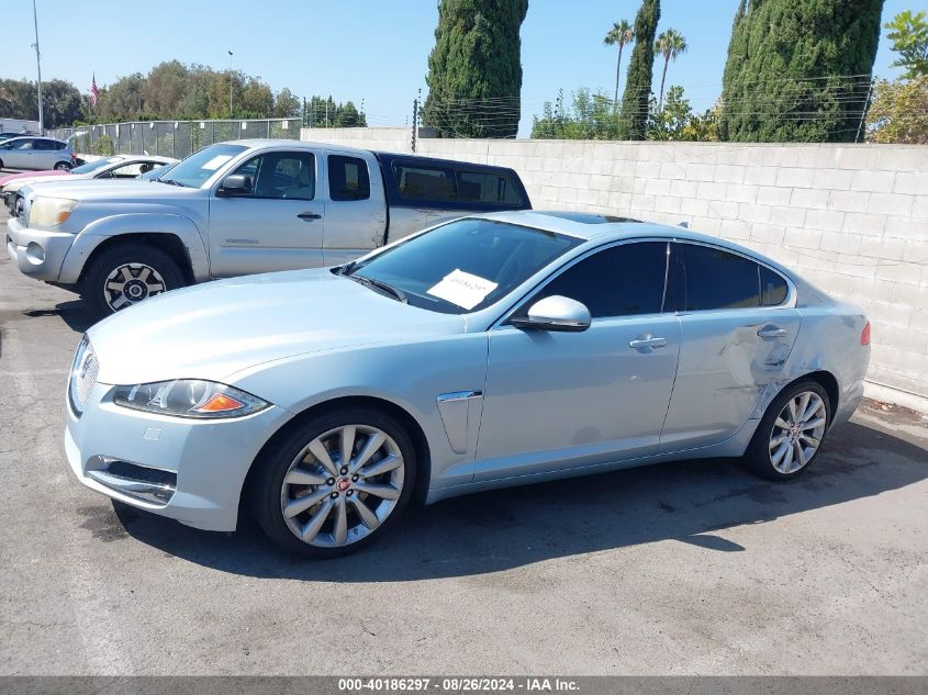 2014 Jaguar Xf I4 T VIN: SAJWA0ES4EPU14867 Lot: 40186297