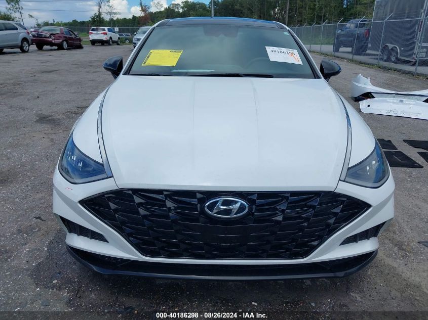 2020 Hyundai Sonata Sel Plus VIN: 5NPEJ4J22LH006271 Lot: 40186298