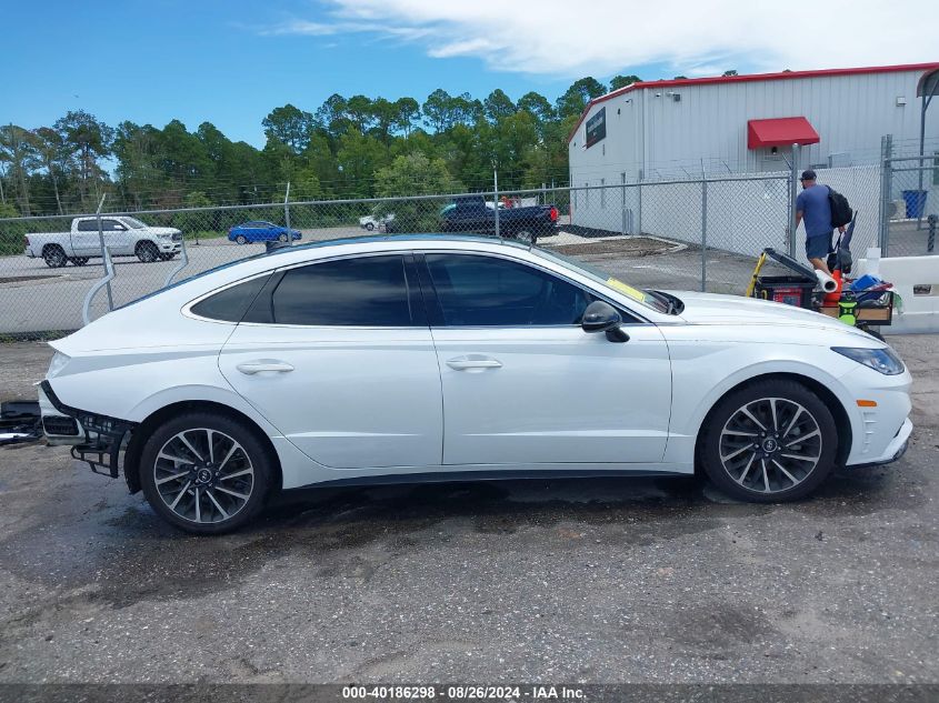 2020 Hyundai Sonata Sel Plus VIN: 5NPEJ4J22LH006271 Lot: 40186298