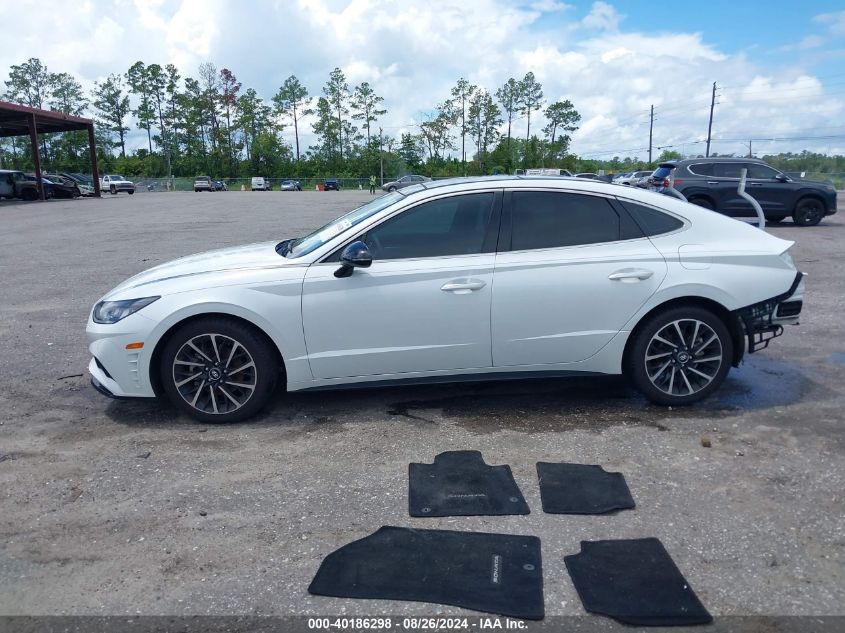 2020 Hyundai Sonata Sel Plus VIN: 5NPEJ4J22LH006271 Lot: 40186298