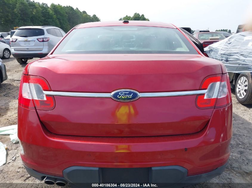 2010 Ford Taurus Sel VIN: 1FAHP2EW2AG156840 Lot: 40186304