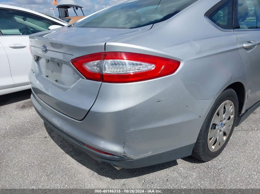 2013 Ford Fusion S VIN: 3FA6P0G77DR271089 Lot: 40186315