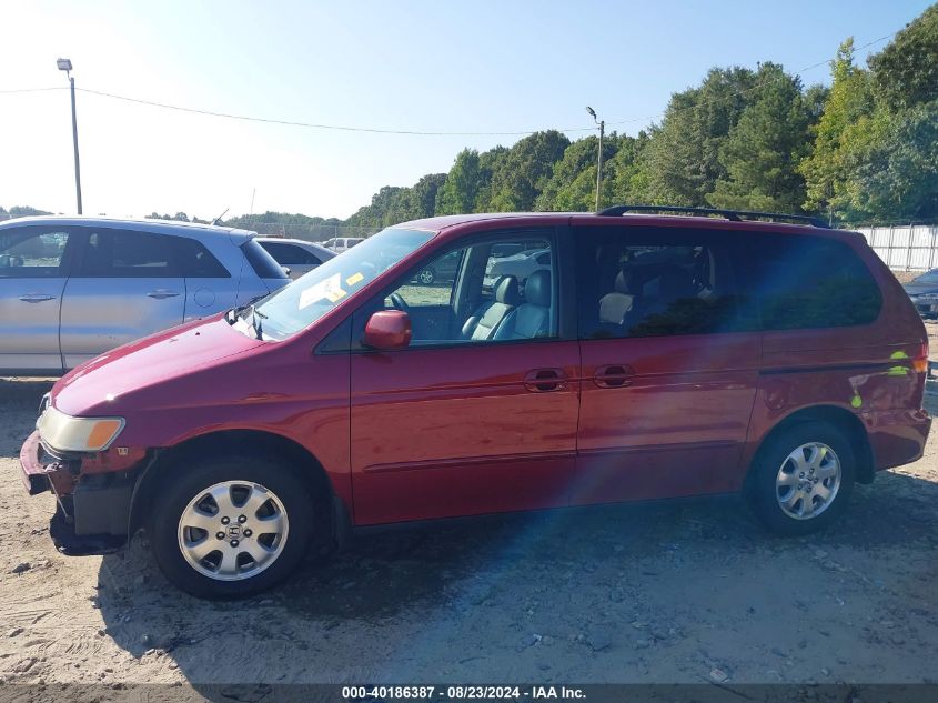 2002 Honda Odyssey Ex-L VIN: 5FNRL18002B034016 Lot: 40186387