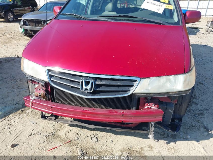 2002 Honda Odyssey Ex-L VIN: 5FNRL18002B034016 Lot: 40186387