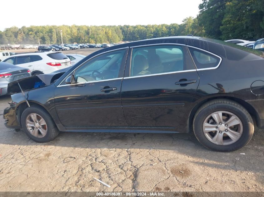 2012 Chevrolet Impala Ls VIN: 2G1WF5E31C1230673 Lot: 40186397