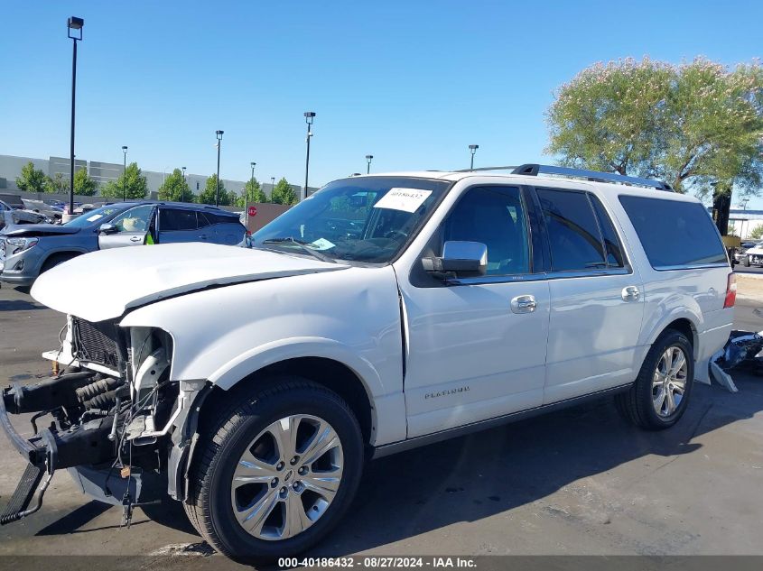 2015 Ford Expedition El Platinum VIN: 1FMJK1LT2FEF13106 Lot: 40186432