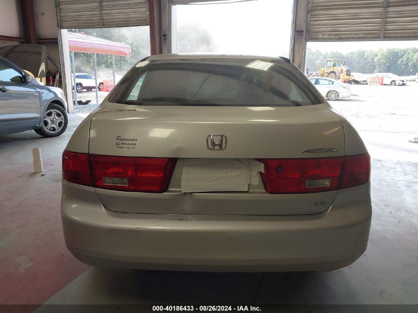 2005 Honda Accord 2.4 Lx VIN: 1HGCM56485A028091 Lot: 40186433