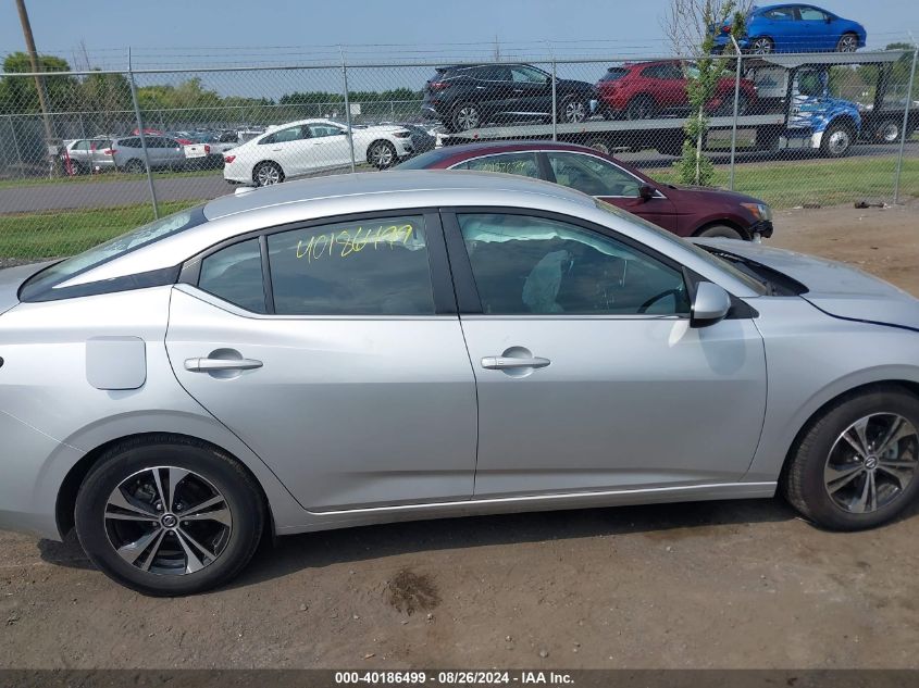 2023 Nissan Sentra Sv Xtronic Cvt VIN: 3N1AB8CV4PY233788 Lot: 40186499