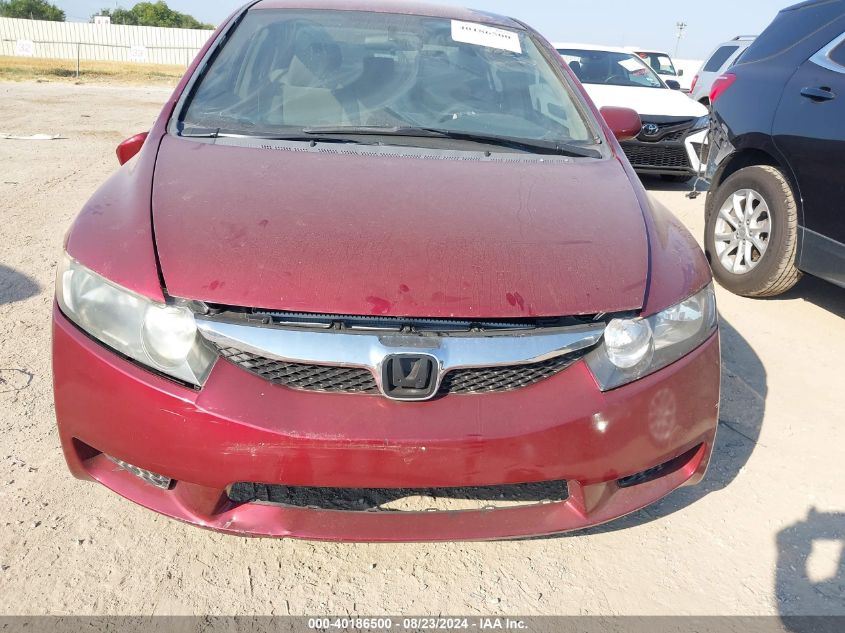 2010 Honda Civic Lx VIN: 19XFA1F55AE067878 Lot: 40186500