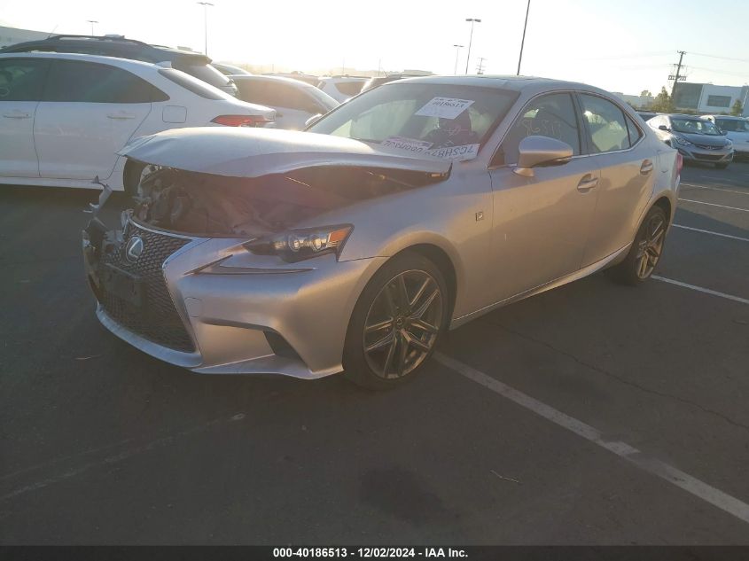 VIN JTHBF1D26E5016141 2014 Lexus IS, 250 no.2