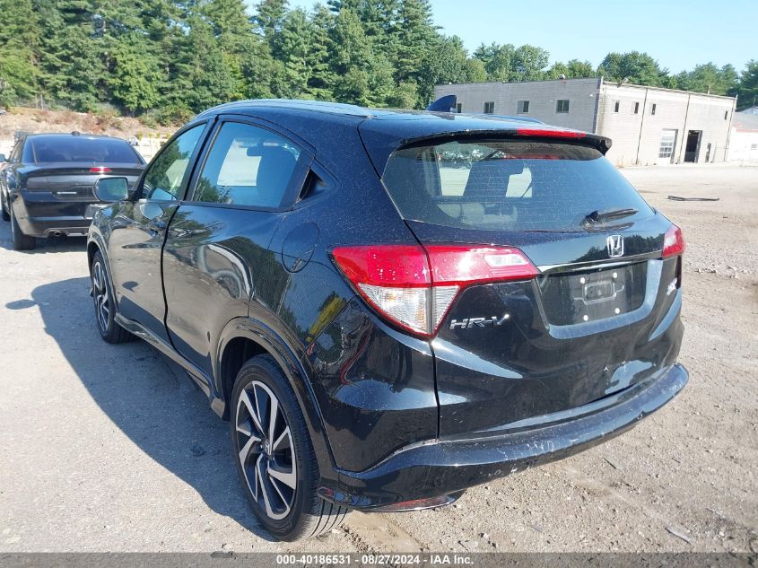 2019 Honda Hr-V Sport VIN: 3CZRU6H19KG705271 Lot: 40186531