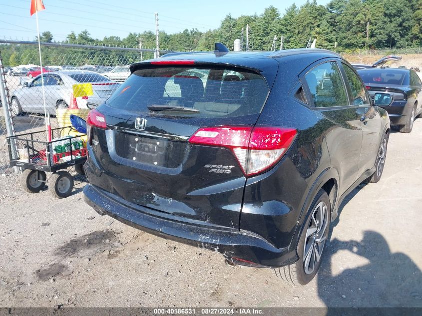 2019 Honda Hr-V Sport VIN: 3CZRU6H19KG705271 Lot: 40186531