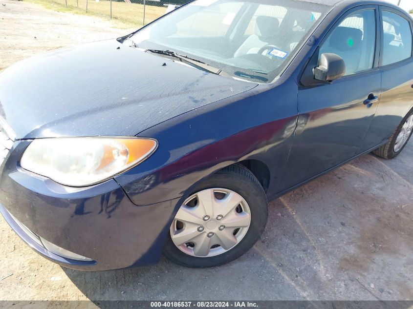 2008 Hyundai Elantra Gls/Se VIN: KMHDU46D88U489464 Lot: 40186537